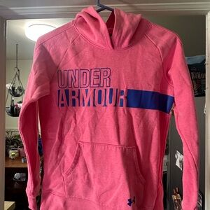 Under armor girls youth hoodie